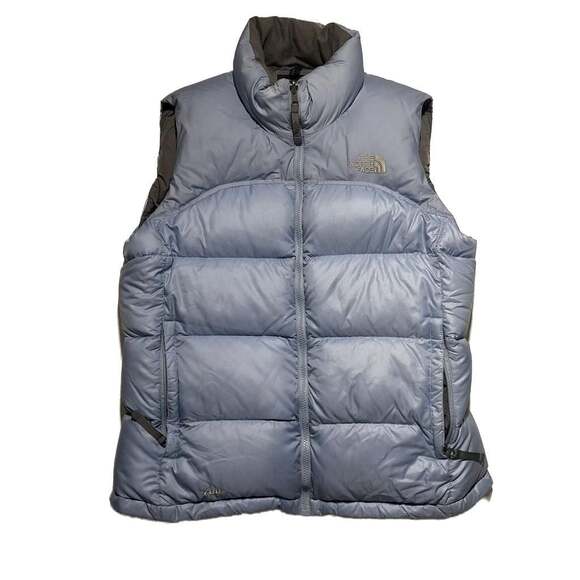 The North Face Jackets & Blazers - The North Face Nuptse 700 Goose Down Puffer Vest Women's Medium Baby Blue